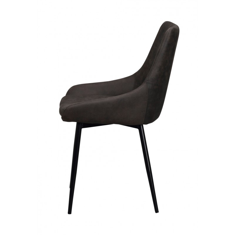 RO Sier Dining Chair Dark Grey